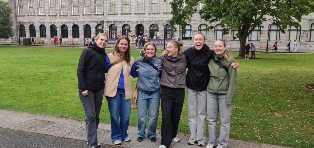 Elever på studietur i Dublin